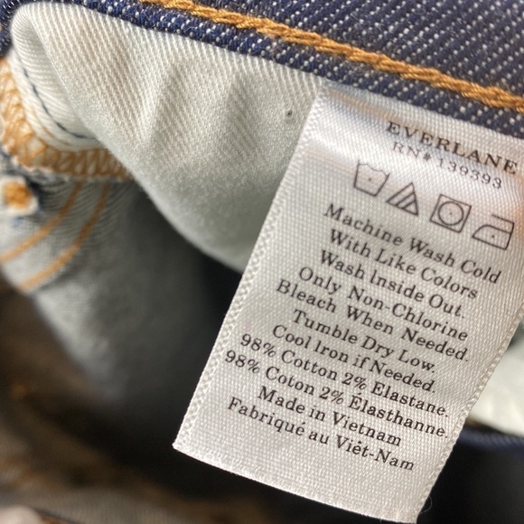 Everlane jeans dark wash jeans - Picture 9 of 9